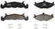 Trw Automotive Set Plăcuțe De Frână Spate Cu Disc Chrysler Es Le Baron Saratoga Plymouth Sundance 61.8mm 153.9mm 17.0mm