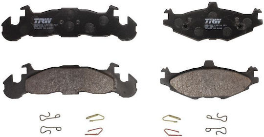 Trw Automotive Set Plăcuțe De Frână Spate Cu Disc Chrysler Es Le Baron Saratoga Plymouth Sundance 61.8mm 153.9mm 17.0mm