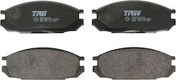 TRW Automotive Rear Disc Brake Pad Set Nissan Patrol Gr IV Vanette 2.0d-4.2d Height 50.5mm Width 127.8mm Thickness 19.0mm