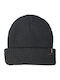 Beanie Unisex Fleece Beanie with Rib Knit in Black color