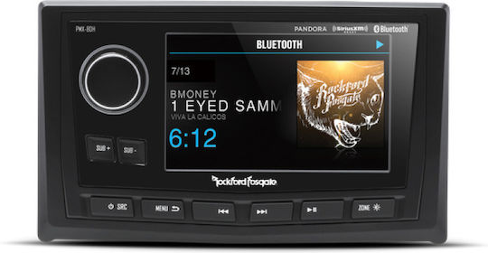 Rockford Fosgate Punch Marine Full Function Wired 5" Tft Display Head Pmx-8dh
