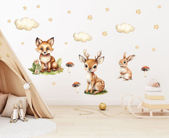 Decowalls Kinder Wandsticker Wand 50x100cm