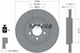 Textar Brake Disc Rear Right Left Without Pivot Volvo Xc90 I 2.4d-4.4 10.02-12.14 Diameter 308mm Thickness 20mm Ventilated Exterior