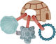 Baby to Love Wooden Rattle Οcean for 0++ Months