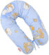 Bobono Nursing & Pregnancy Pillow Blue