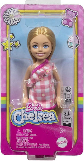 Barbie Celsi And Friends Păpușă Chelsea Rochie roz în carouri pentru 3+ ani+ Ani (Diverse modele) 1 buc
