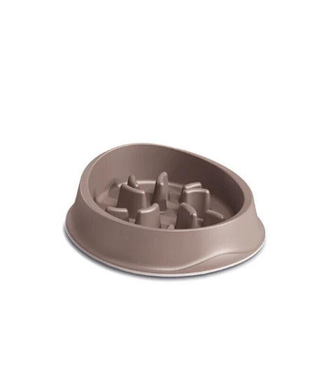 Stefanplast Bowl Food Slow Feeder for Dog 1lt in Gray Color