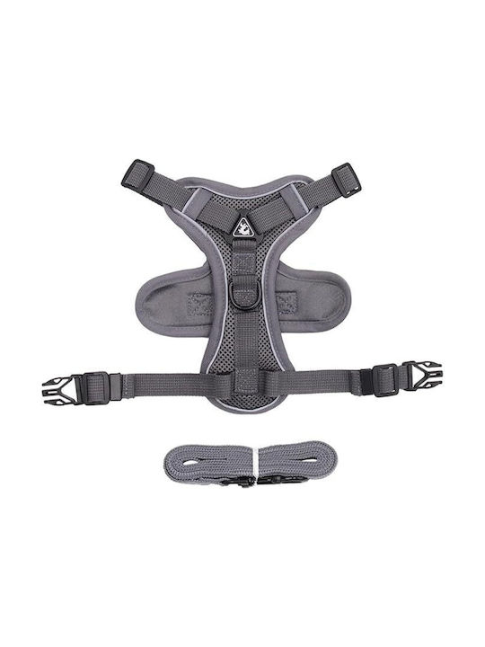 Σαμαράκι Σκύλου Γιλέκο Γκρι Small 30-35cm