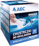 Aec Eyeglass Wipes 50pcs