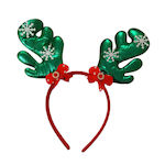 Children's Christmas Green Reindeer Headband