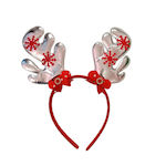 Children's Christmas Silver Reindeer Headband