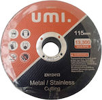 Cutting Disc Metal Hole Diameter 115mm 20pcs