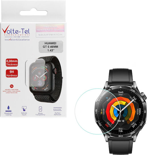 Volte-Tel Tempered Glass pentru Huawei Watch GT 1buc 8374432
