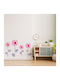 Wall Sticker Circular Flowers 70cm X 46cm