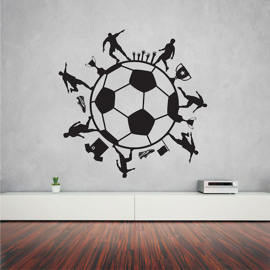 Fußball-Wandsticker 50cm x 50cm