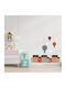 Wall Sticker Little Houses Hot Air Balloon 90cm X 84cm