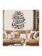 Stop Talking Wall Sticker 90cm X 112cm