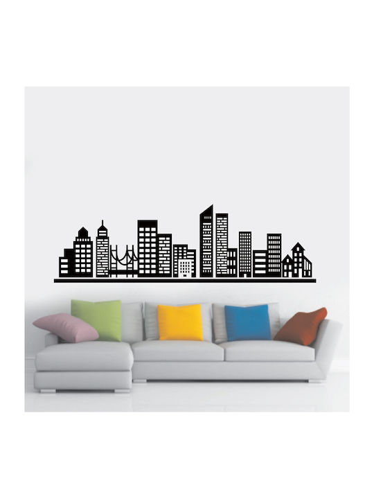 Wall Sticker Skyline 02 50cm X 14cm