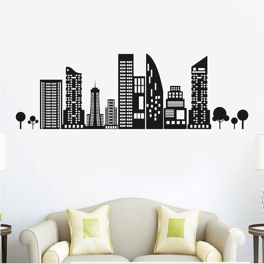 Wandsticker Stadt 50cm x 16cm