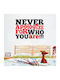 Αυτοκόλλητο Τοίχου Never Apologize 80cm X 55cm