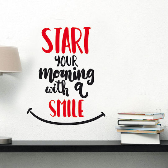 Autocolant de Perete Start A Smile 50cm X 63cm