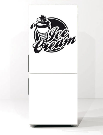 Eiscreme Kühlschrankaufkleber 70cm x 59cm