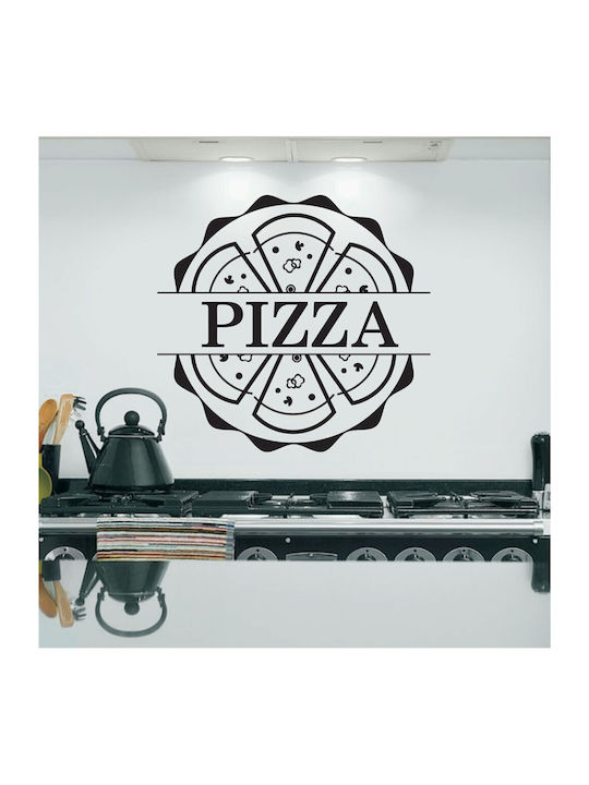 Wall Sticker Pizza 3 100cm X 100cm