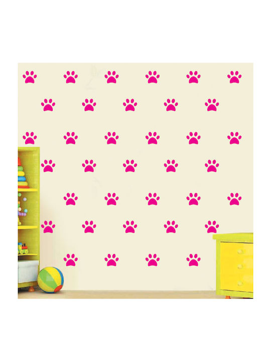 Mini Set Wall Stickers Footprints 42cm X 30cm