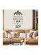 Wasted Time Wall Sticker 60cm X 100cm