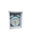 Tradesor Tabletop Clock with Indicators Plastic with Alarm Clock Green 820186_g