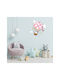 Unicorn Hot Air Balloon Wall Sticker 50cm X 48cm