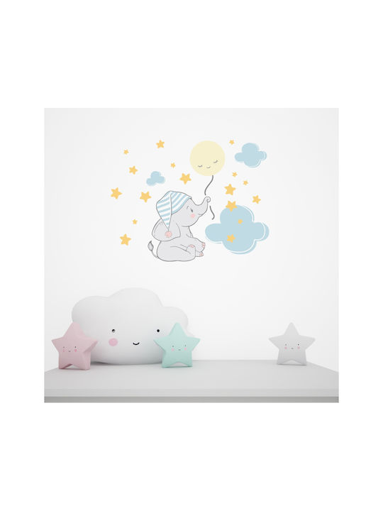 Sticker de perete cu elefant 60cm X 46cm