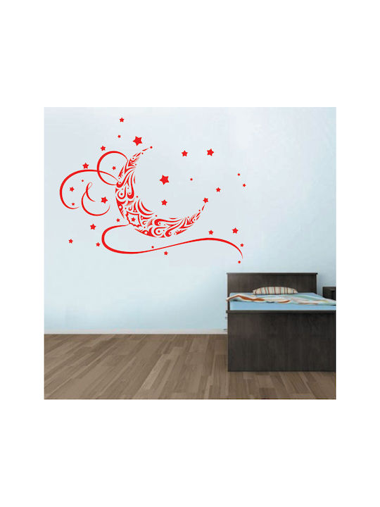 Kids Wall Sticker Moon Stars 90cm X 75cm