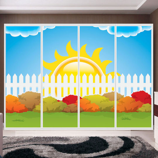 Wardrobe Sticker Summer 330cm