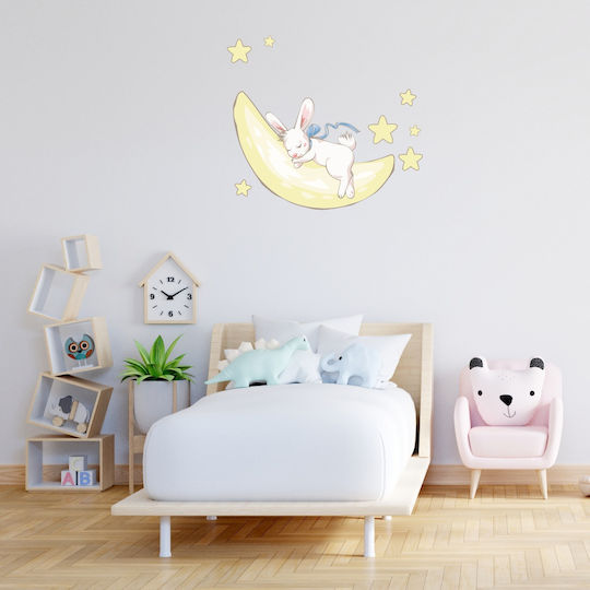 Sticker de Perete Iepuraș Dormind 120cm X 106cm