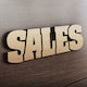 MDF Wooden Design Sales 48cm X 15cm