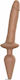 Dildo Strap-on-me Switch Plug-in Realistic Dildo Caramel L