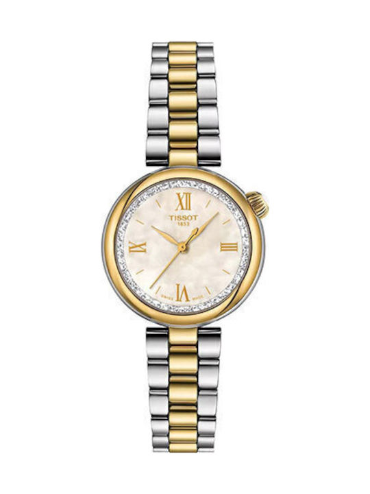 Tissot Desir Women's Watch 28mm Battery with Silver Stainless Steel Bracelet