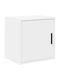 Wall Living Room Cabinet made of Particle Board White 40x30x41cm