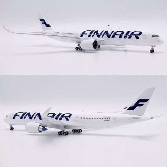 Ready-Made Metal Airplane Model Scale 1/400 JC Wings Finnair Airbus A350-900