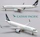 Ready-Made Metal Airplane Model Scale 1/400 JC Wings Airbus A321neo Cathay Pacific B-HPB