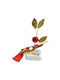 Kalliopi Silver Tabletop Lucky Charm Pomegranate Bronze made of Metal 2026 5x13cm 1pcs