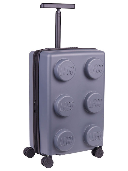 LEGO Brick Cabin Hard Suitcase Stone Grey With ...