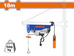 Wadfow WETH1A01 Електрически подемник за товар Тегло до 500кг