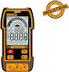 Ingco Multimetru digital RMS real cu Măsurare AC / DC / Rezistență DM16004