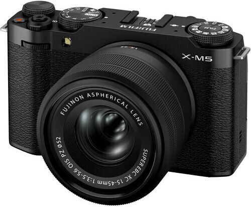 Fujifilm X-M5 Mirrorless Camera Kit (XC 15-45mm F3.5-5.6 OIS PZ) Black