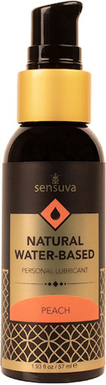 Sensuva Natural Water-based Peach Lubrifiant Piersică 57ml