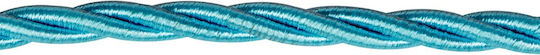 Fabric Twisted Cable 2x0.75mm Turquoise Vk/00e030068 47143-083654