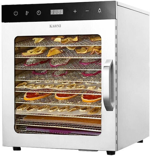 Karni Commercial Food Dryer & Dehydrator 10-Tray 800W 34.5x39.5x42.7cm