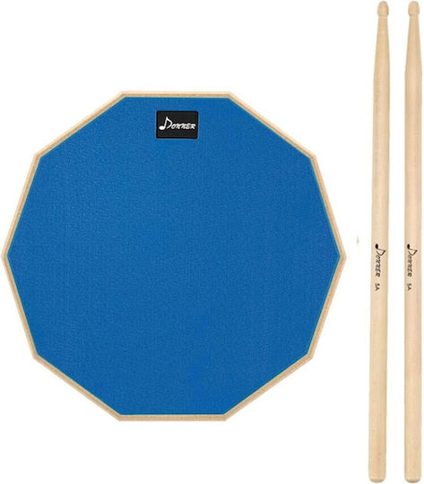 Donner Ec-1195 8'' Practice Pad Επιφάνεια Εξάσκησης